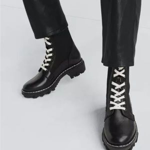 Rag and Bone Shiloh Black Boots 37.5